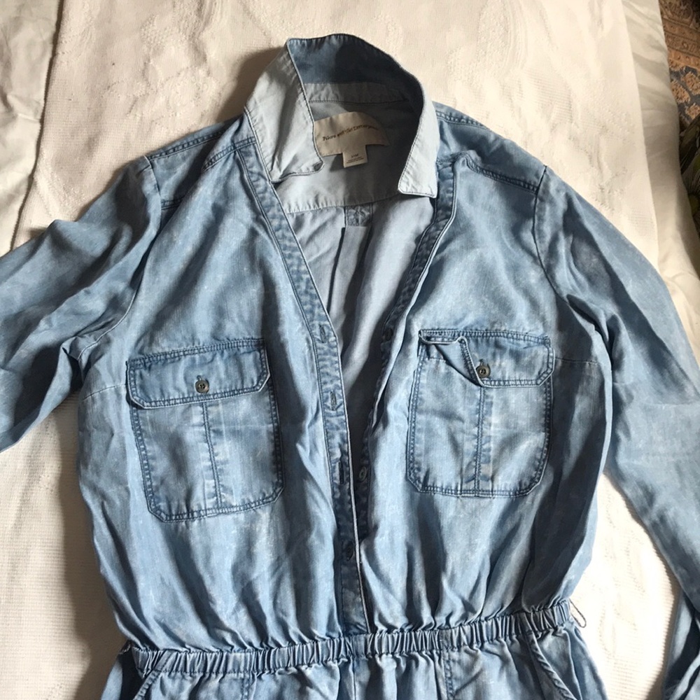 Pilcro & The Letterpress chambray jumpsuit